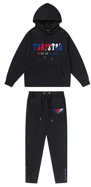 Men's Tracksuits Trapstar full tracksuit rainbow fashion sportswear women suit zipper trousers Size 2XL