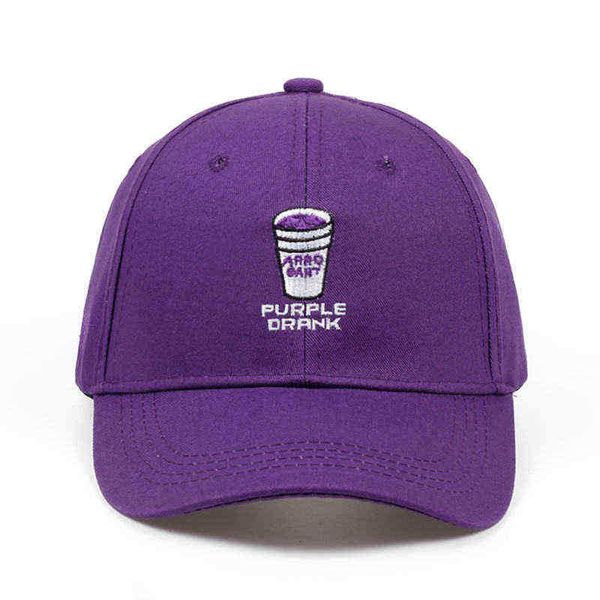 

2018 brand new adjustable baseball cap men and women fashion hip-hop cap letter purple drank embroidery black hat g221018, Blue;gray