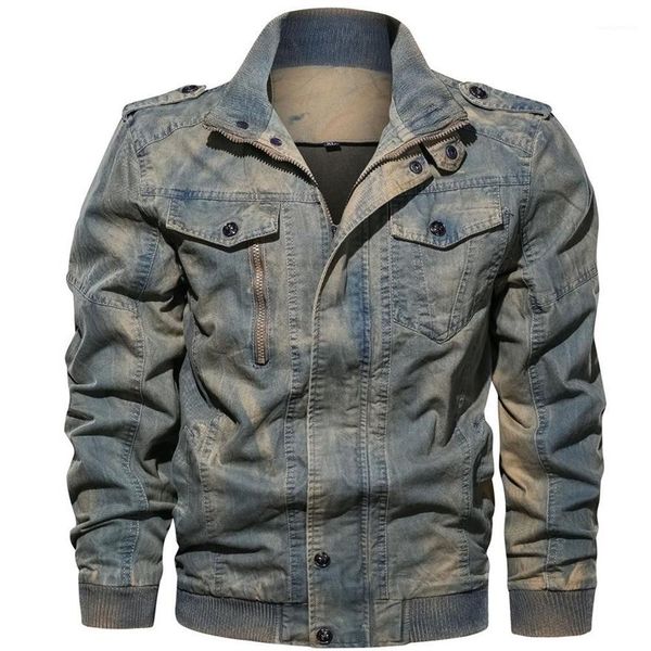 

winter jackets coats mens washed denim jacket plus size hombres turn down collar autumn spring309y, Black;brown