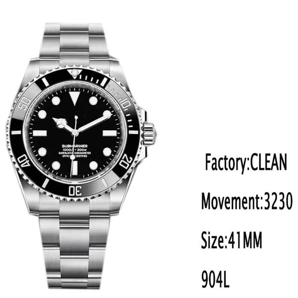 

new 2022 men's watch c factory made 3230 movement 72 hour power 41mm size 904 stainless steel sapphire glass, Slivery;brown