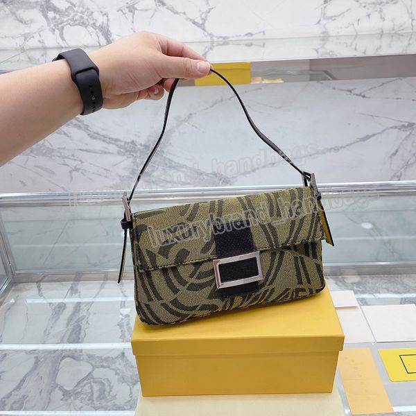 

brand designer bags luxury women shoulder bag underarm baguette bags classic cross body purses canvas letter printing wallet