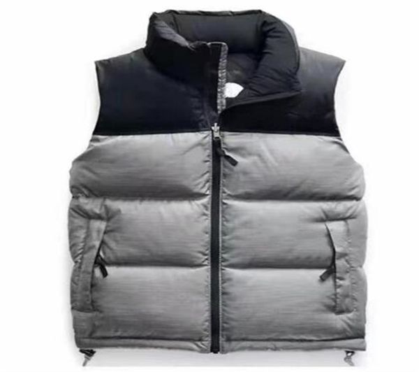 

men's vest men designs waistcoat down coat women winter down vests mans jacket puffer outdoor warm sleeveless feather parka outwear, Black;white
