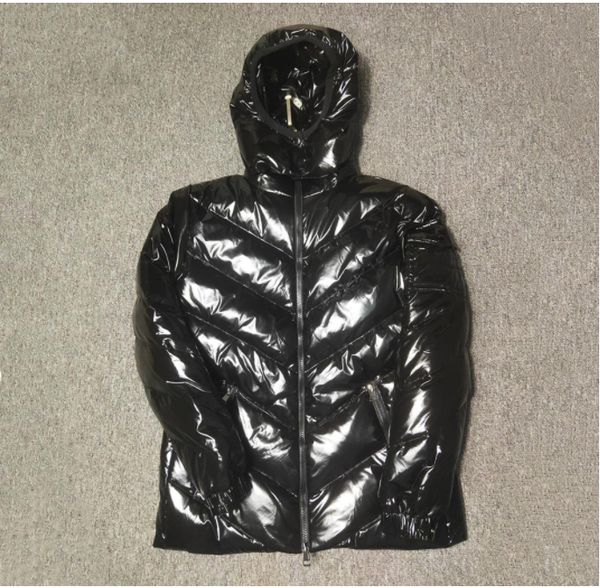 

women designer down jacket outwear parka men clothing down & parkas warm thick puffer windproof outerwear white duck, Black