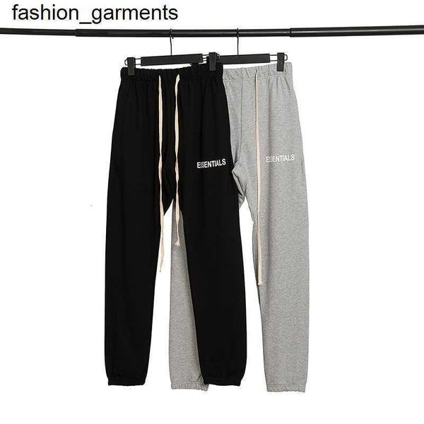 

designer new men pants essential loose pants men wonmen long, Black