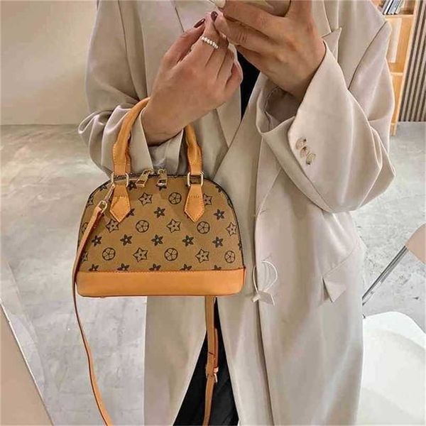 

60% off 2023 designer bag explosive models handbags female textured korean contrast color portable shell