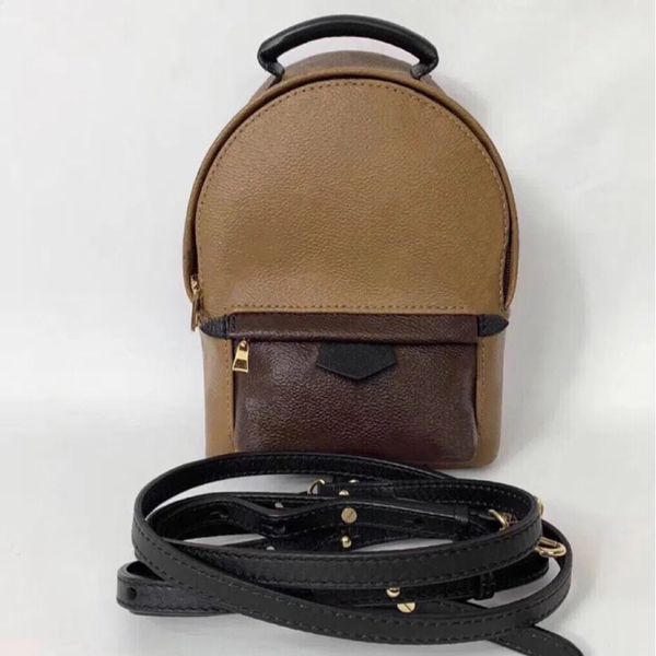 

high end quality designer bags luxury women mini backpack handbags shoulder bags designers travel messenger bag female purse packsack m44873, Black;red