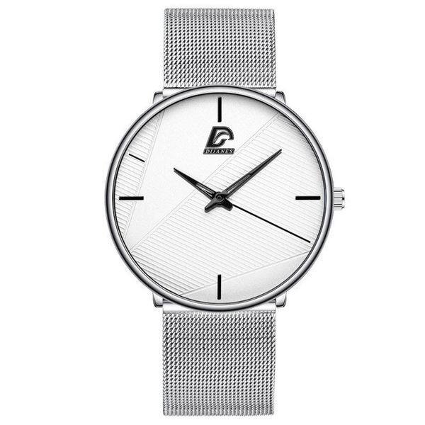 

hbp watches for mens quartz watch designer sports wristwatch white dial montres de luxe, Slivery;brown