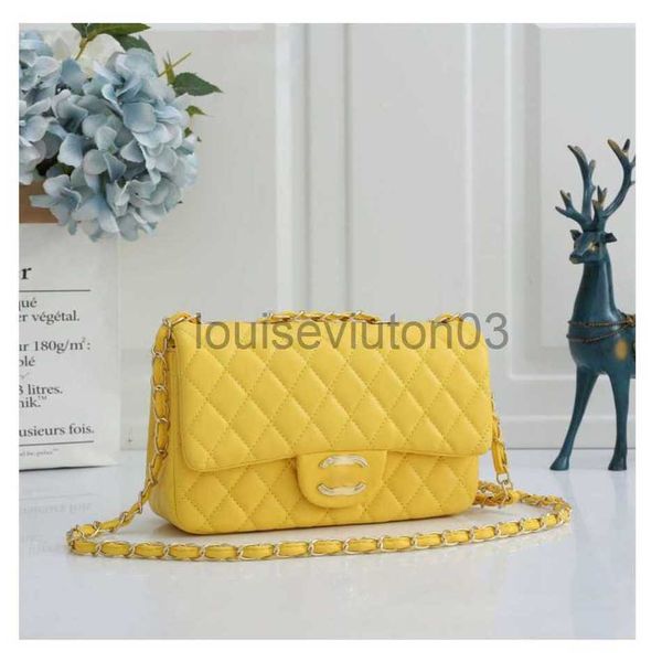 

designer channel bag tote shoulder messenger handbag mens womans lovers luxurious new vintage fashion rhombic chain buckle crossbody leather