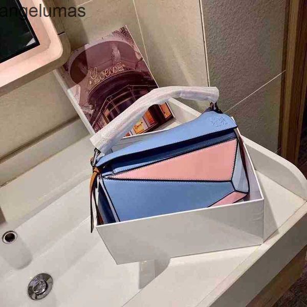 

bags designer loewbag bag leather handbags crossbody puzzles classic woman single shoulder 25cm handbag 9dqj