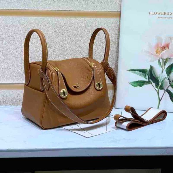 

designer h bags classic lindys pattern leather lychee head togo top