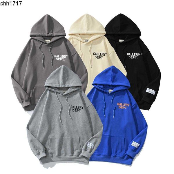 

autumn and winter galleryes depts split print design terry hoodie youth hoodie, Black