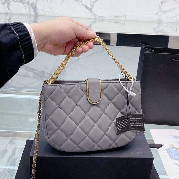 

womens designer classic c quilted bags real leather chain handle tote gold metal hardware matelasse crossbody shoulder large capacity handba