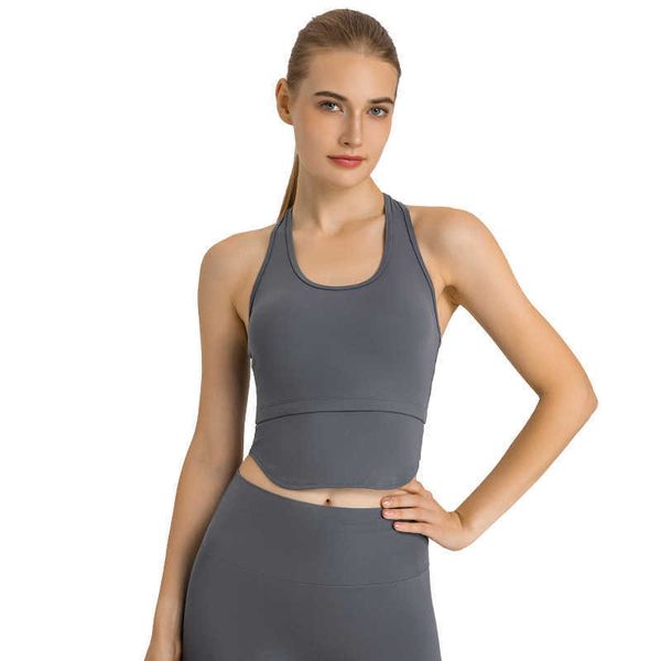 

lu 215 casual dance training sports bra gym underwear fashion yoga tank vest women clothes