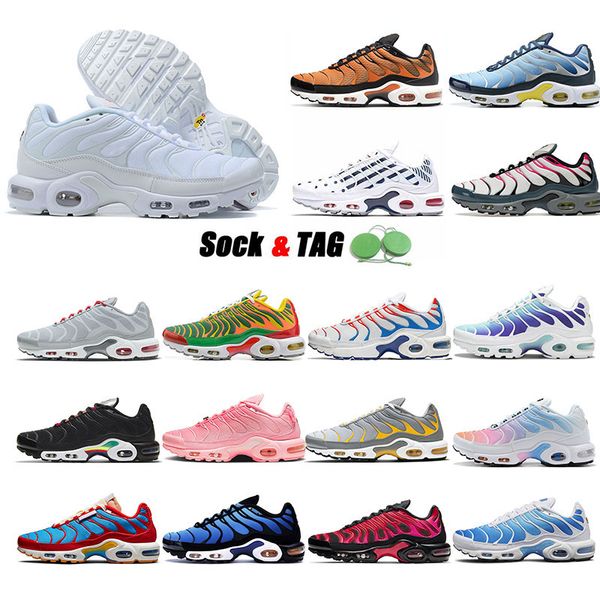 

running shoes fashion tn plus tns outdoor sport sneakers designer midnight navy smoke grey red combo hyper blue running club pink teal volt