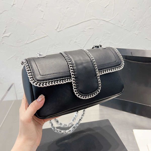 

shouder bags designer chain handbags crossbody bag purses women luxury leather messenger bags black white woman handbag 221019