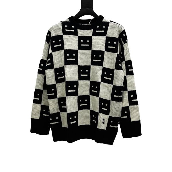 

men's plus size sweaters hoodies in autumn / winter 2022acquard knitting machine e custom jnlarged detail crew neck cotton rdtf7d, Black;brown