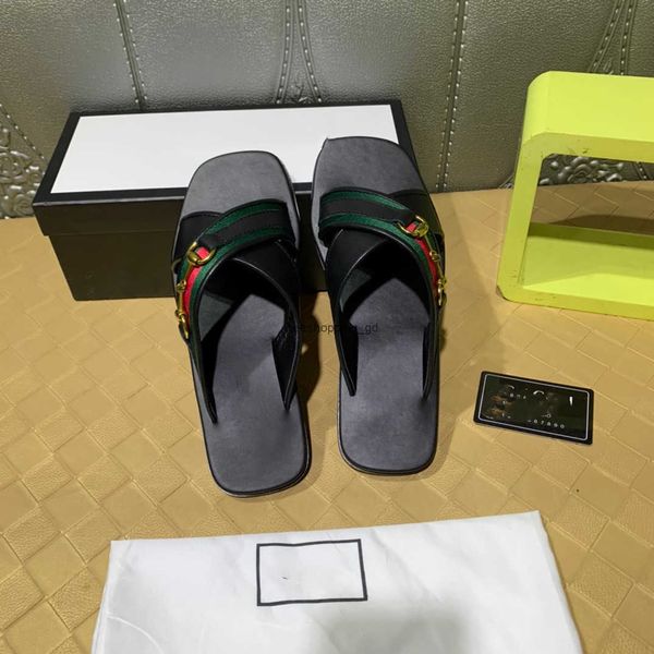 

summer gladiator sandals beach slide casual slipper non-slip flip flops home slippers perfect quality italy print, Black