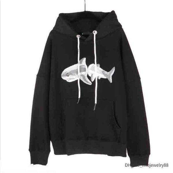 

3a 2022 mens designer angel hoodie sweater sweatshirts streetwear t shirt loose lovers luxury pa palms jumper women hoody hooded sweatshirt, Black