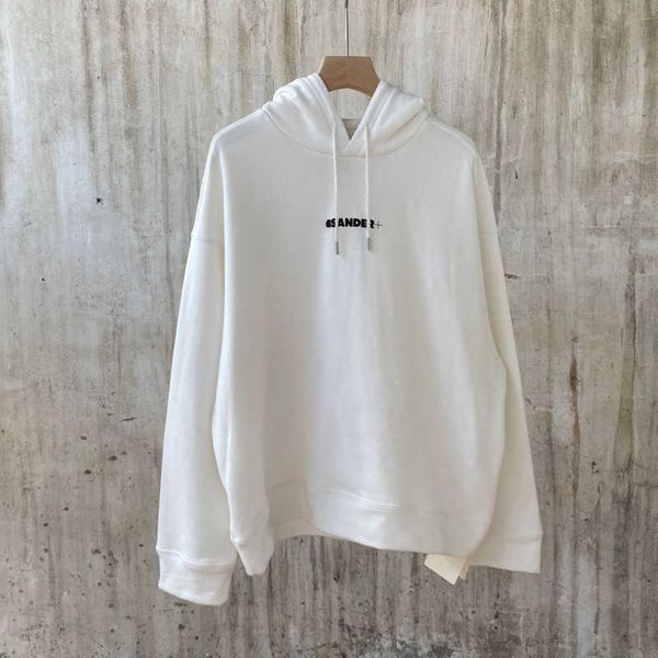 

minimal jil designer hoodie mens sweatshirt printed hoodies men women pullovers coat cotton hooded sweater 4xl 5xl, Black