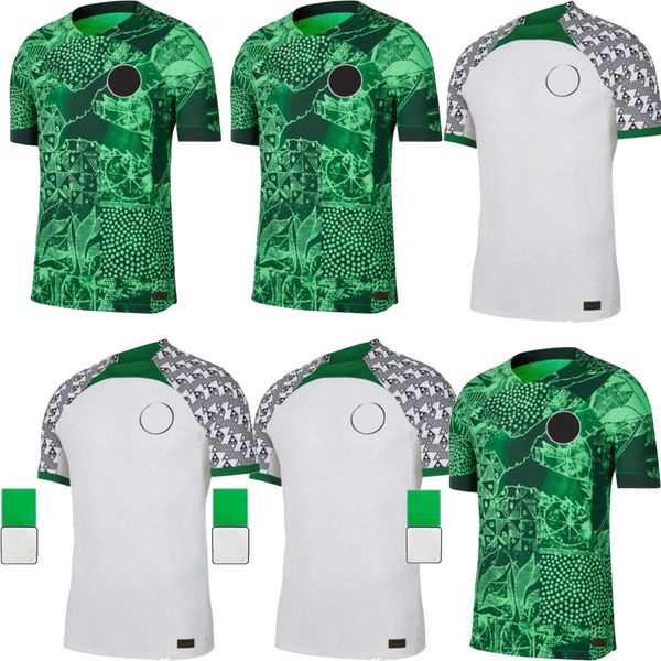

22/23 soccer jersey 2022-23 jerseys maillot de foot okechukwu ighalo ahmed musa ndidi football shirts white green, Black;yellow