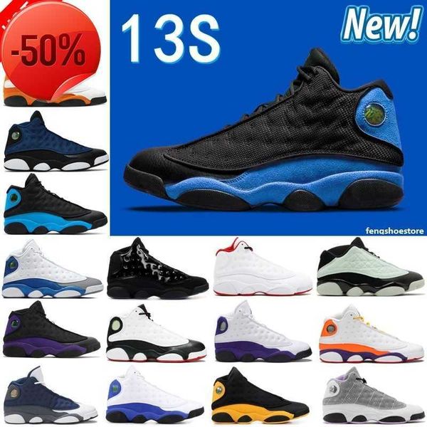

boots jumpman 13 13s men basketball shoes hyper royal french blue linen island green obsidian bred midnight navy black cat del sol barons gy