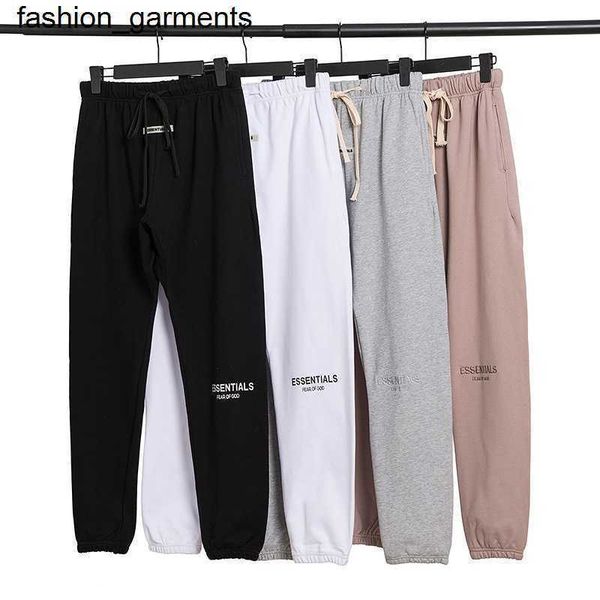 

designer brand new essential reflective drawstring pants, Black