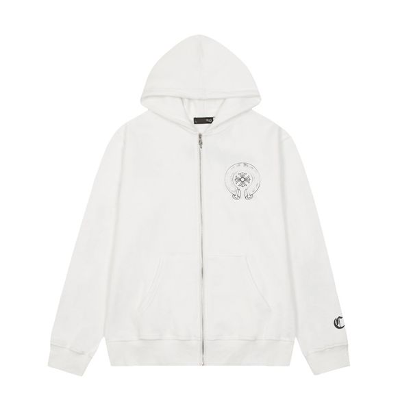 

2023 fashion designer men's adhesive spring and autumn coat sweater zipper clothing jacket outerwear can be sporty usa size s-xl ch #88, Black;brown