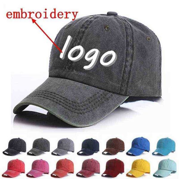 

wzcx moq10pcs new vintage custom team letter baseball cap embroidery fashion adjustable hip hop cap cap g221018, Blue;gray