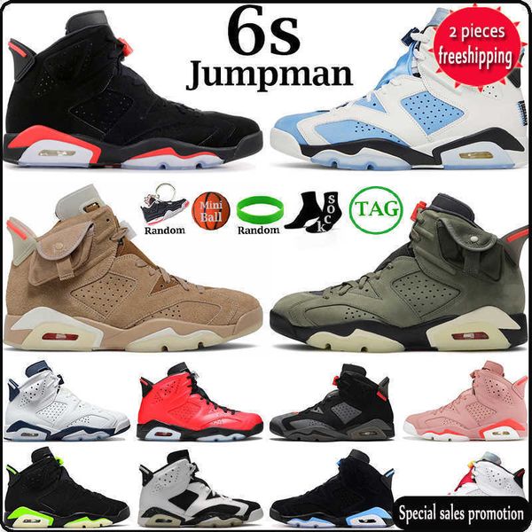 

2023 men women 6s basketball shoes jumpman 6 unc white midnight navy british khaki olive black cat bordeaux bred infrared mens trainers spor