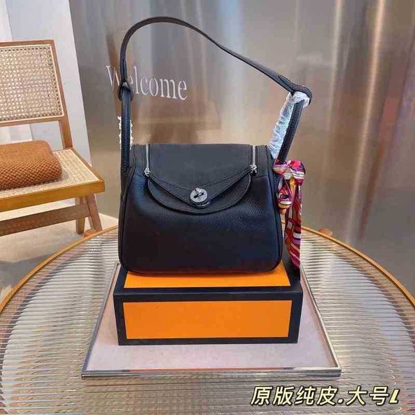 

designer h bags classic s layer pillow head cowhide tote leather women's 2023 fashion portable high-grade underarm kuo8