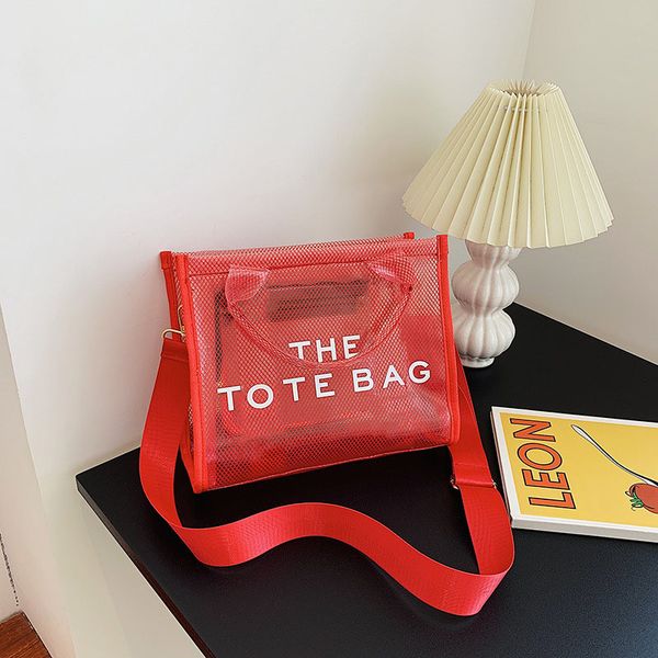 

evening bags designer tote bag luxurious shopping handbag mj fashion jelly letter shoulder purses beach messenger crossbody bags 220526
