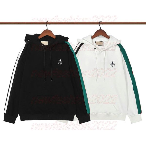 

cotton jersey sweatshirt print g firenze 1921 sweatshirt with stars hooded sweatshirts men women hoodie long sleeve pullover solid couple cl, Black