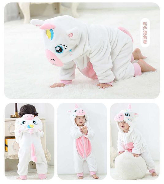 

pajamas dome cameras winter clothes for babies baby pajamas one piece hooded jumpsuits for girls baby boys pijamas unicorn girls kigurumi sl, Blue;red