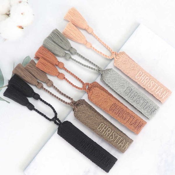 

fashion women's luxury bracelets brand bangle d designer jewelry embroidered word bracelet letter rope woven tassel simple trinket girl, Black
