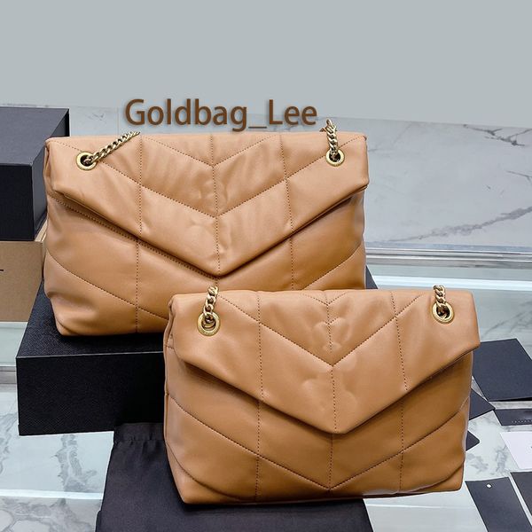 

loulou puffer shoulder bag handbag crossbody y letter brown standard leather messenger designer bags monogram