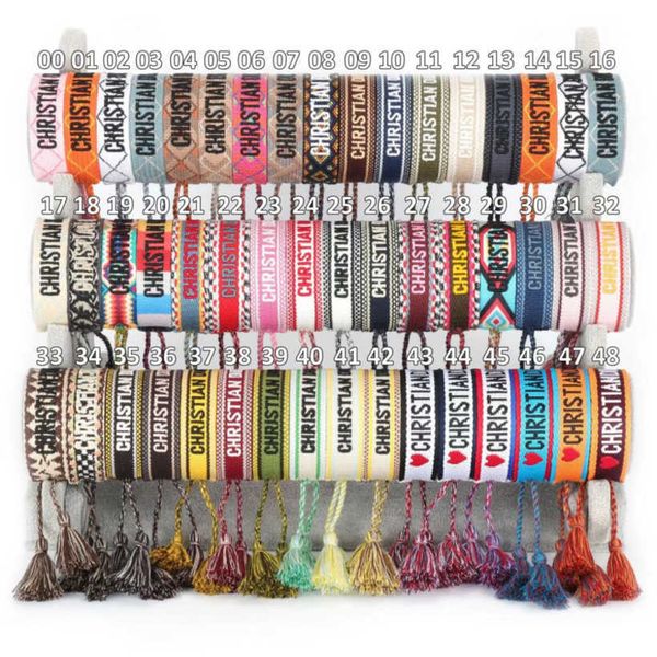 

luxury fashion women's bracelets brand d bangle jewelry designer letter hand woven bracelet simple wrist bohemian rope trinket men girl, Golden;silver