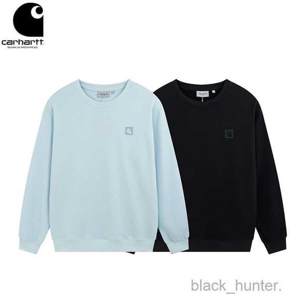 

men's hoodies carhart desiger fashion sweatshirts luxury round neck hoodie black blue womens long sleeve