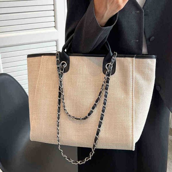 

evening bag large capacity women's shopper purses and handbags luxury designer quality canvas shoulder s 2022 lady travel casual tote y