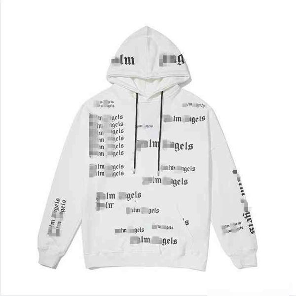 

21ss hoodie mens womens designers hoodies fashion man long sleeve warm cotton hoody clothing sweaters hip hop palms clothes sweatshirts 03a, Black