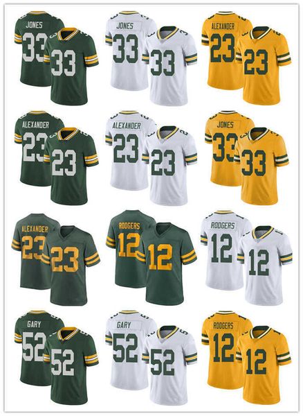 

football jersey green bay''packers''men''nfl''women youth jaire alexander rashan gary aaron rodgers, Black;red