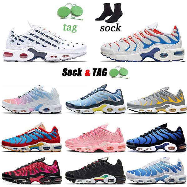 

original running shoes outdoor sport tns running club tn plus oreo rainbow sneakers wholesale fashion size36-46 designer triple black midnig