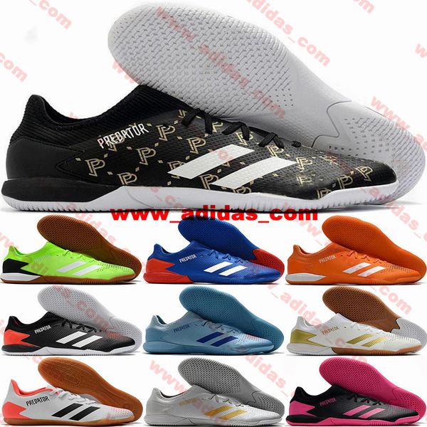

soccer shoes football boots soccer cleats predator mutator 20 low ic in size 12 scarpe da calcio us 12 soccer cleat eur 46 indoor turf sneak, Black