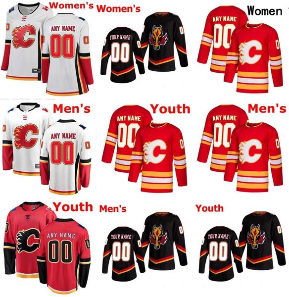 

calgary hockey jerseys flames 11 mikael backlund 20 blake coleman 29 dillon dube 91 nazem kadri 22 trevor lewis 28 elias lindholm 21 kevin r, Black;red