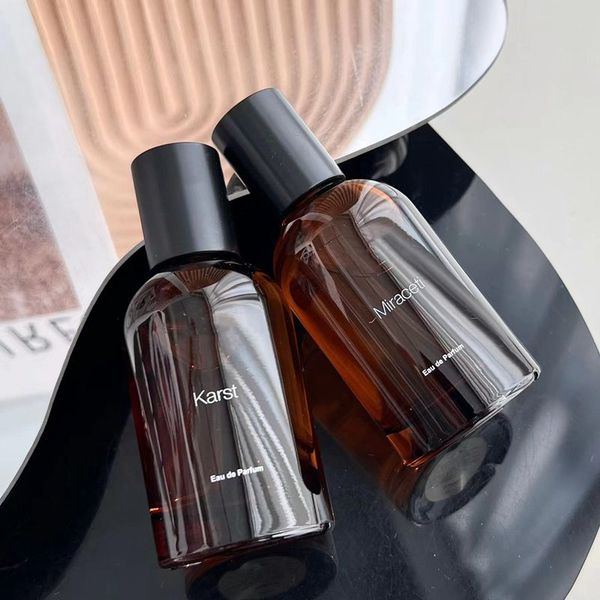 

Luxury Brand Perfume 50ml Karst Miraceti Fragrance 1.6fl.oz Men Women Parfum Long Lasting Smell EDP Cologne Spray High Version Quality Perfumes