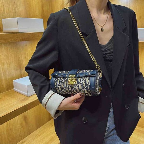 

59% off evening bags factory online 62cn letter women's barbie dragon cylinder trend korean version net red chain wide belt pillow