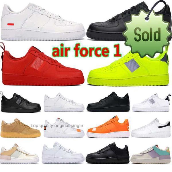 

sold boots af1 shadow men women running shoes valentines day pastel triple white utility black pale