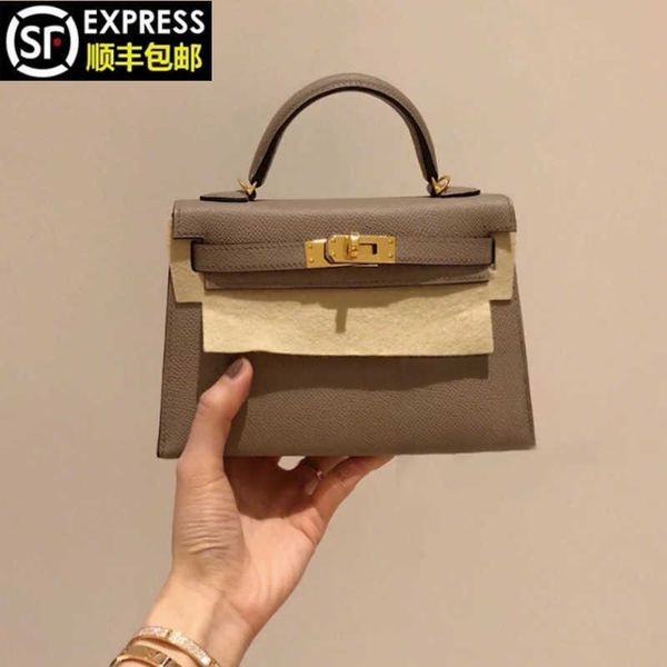 

handbag classic herme bag second generation kelies small 2022 new trendy net red fashion versatile women's portable one shoulder messen