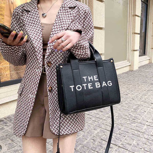

marc tote bag evening bag designer shoulder the tote women luxury leather fashion all-match shopper cossbags handbags 220517