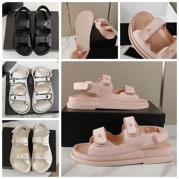 

luxury slipper designer sandal italy brand slides women slippers flat bottom flip flop sneakers boots casual shoe by 9 s77 001, Black