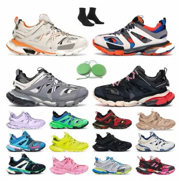 

with original box''balencaigas''designer shoes casual shoes sneakers leather trainer platform trainers shoe designer lux, Black